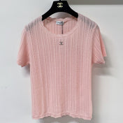 CELINE 26S KNIT SHORT SLEEVE SWEATER 195