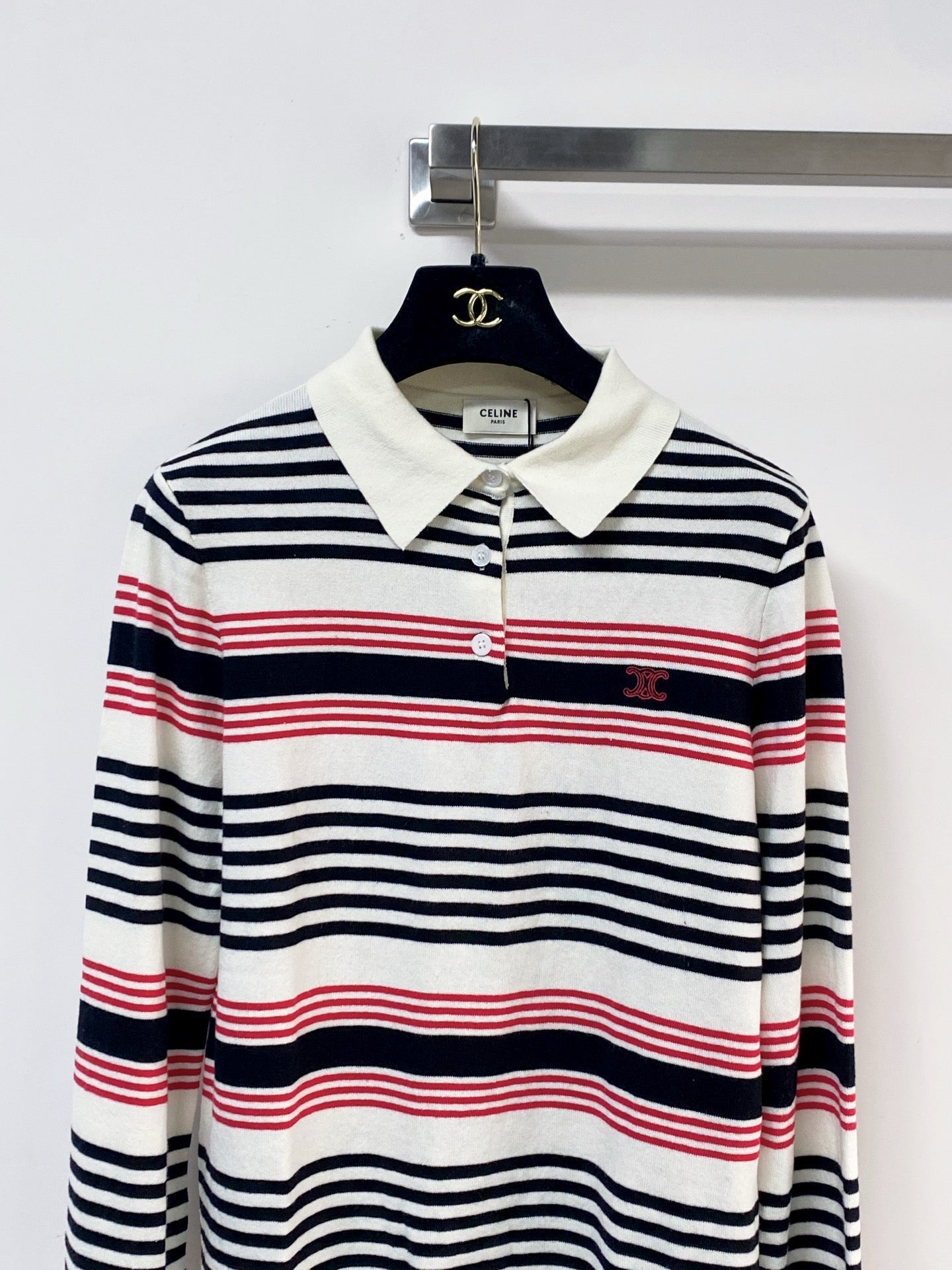 CELINE 26S LONG SLEEVE COLLARED SHIRT 183
