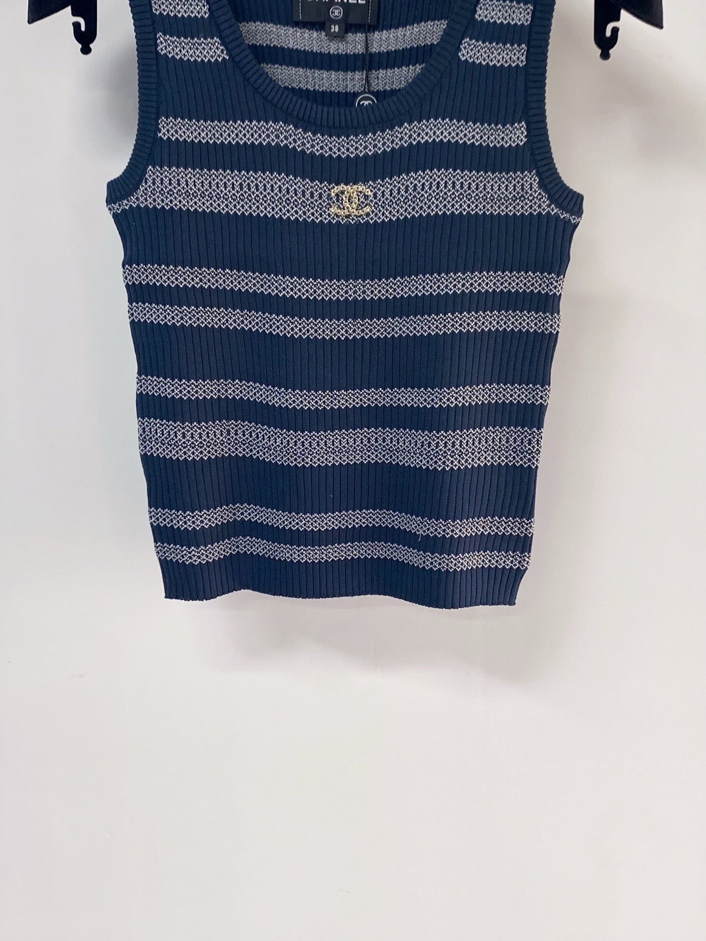 CHANEL 26S KNIT TANK TOP STYLE 1091