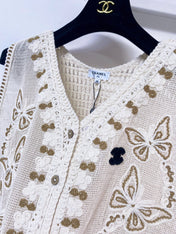CHANEL 26S SLEEVELESS SWEATER STYLE 1053