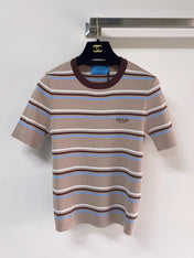 PRADA 26S SHORT-SLEEVED SWEATER STYLE 895