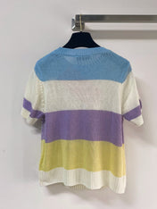 MIUMIU 26S SHORT-SLEEVED SWEATER STYLE 1128