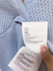 MIUMIU 26S SHORT-SLEEVED SWEATER STYLE 1140
