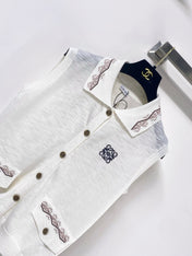 LOEWE 26S SLEEVELESS POLO SHIRT 399