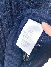 DIOR 26S SLEEVELESS KNIT POLO SHIRT 1287
