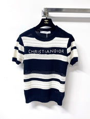 DIOR 26S SHORT-SLEEVED SWEATER 1288
