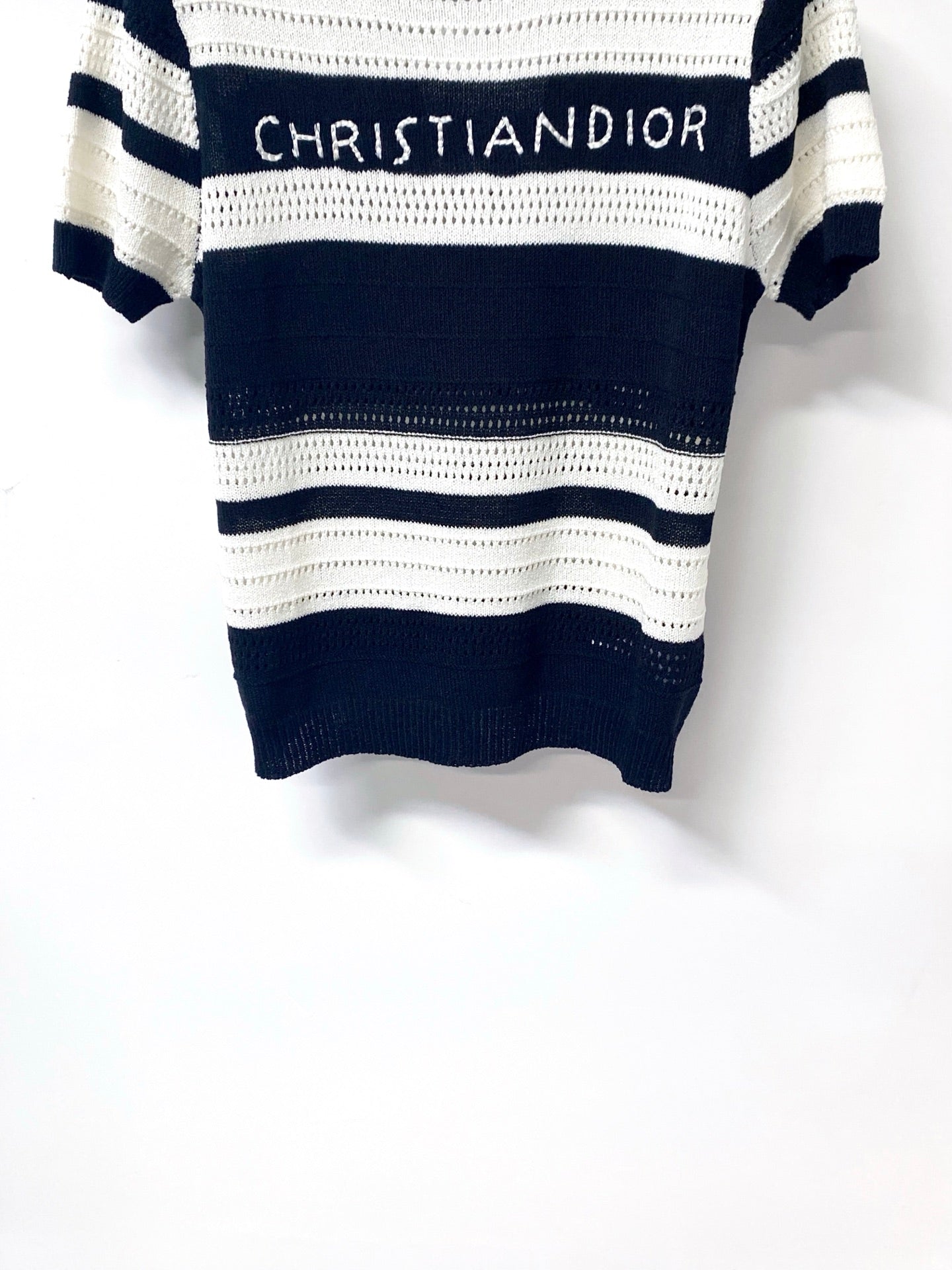 DIOR 26S SHORT-SLEEVED SWEATER 1288