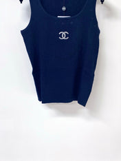 CHANEL 26S KNITTED SLEEVELESS TOP STYLE 1175