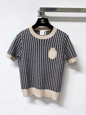 DIOR 26S SHORT-SLEEVED SWEATER 1263