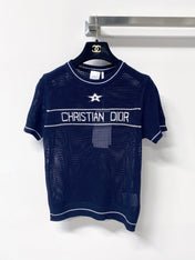 DIOR 26S SHORT-SLEEVED SWEATER 1266