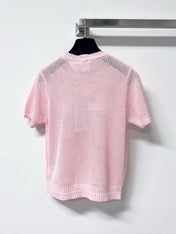 DIOR 26S SHORT-SLEEVED SWEATER 1265