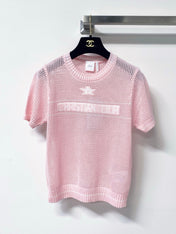 DIOR 26S SHORT-SLEEVED SWEATER 1265