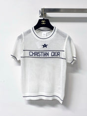 DIOR 26S SHORT-SLEEVED SWEATER 1264