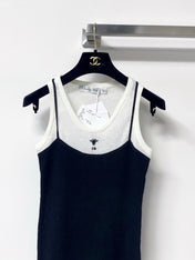 DIOR 26S KNIT SLEEVELESS TOP 1268