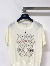 DIOR 26S SHORT-SLEEVED SWEATER 1248