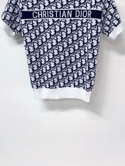 DIOR 26S SHORT-SLEEVED SWEATER 1253