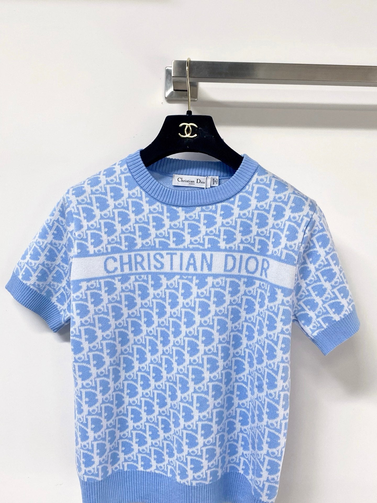 DIOR 26S SHORT-SLEEVED SWEATER 1252