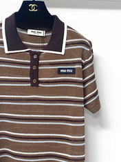 MIUMIU 26S KNIT POLO 1169