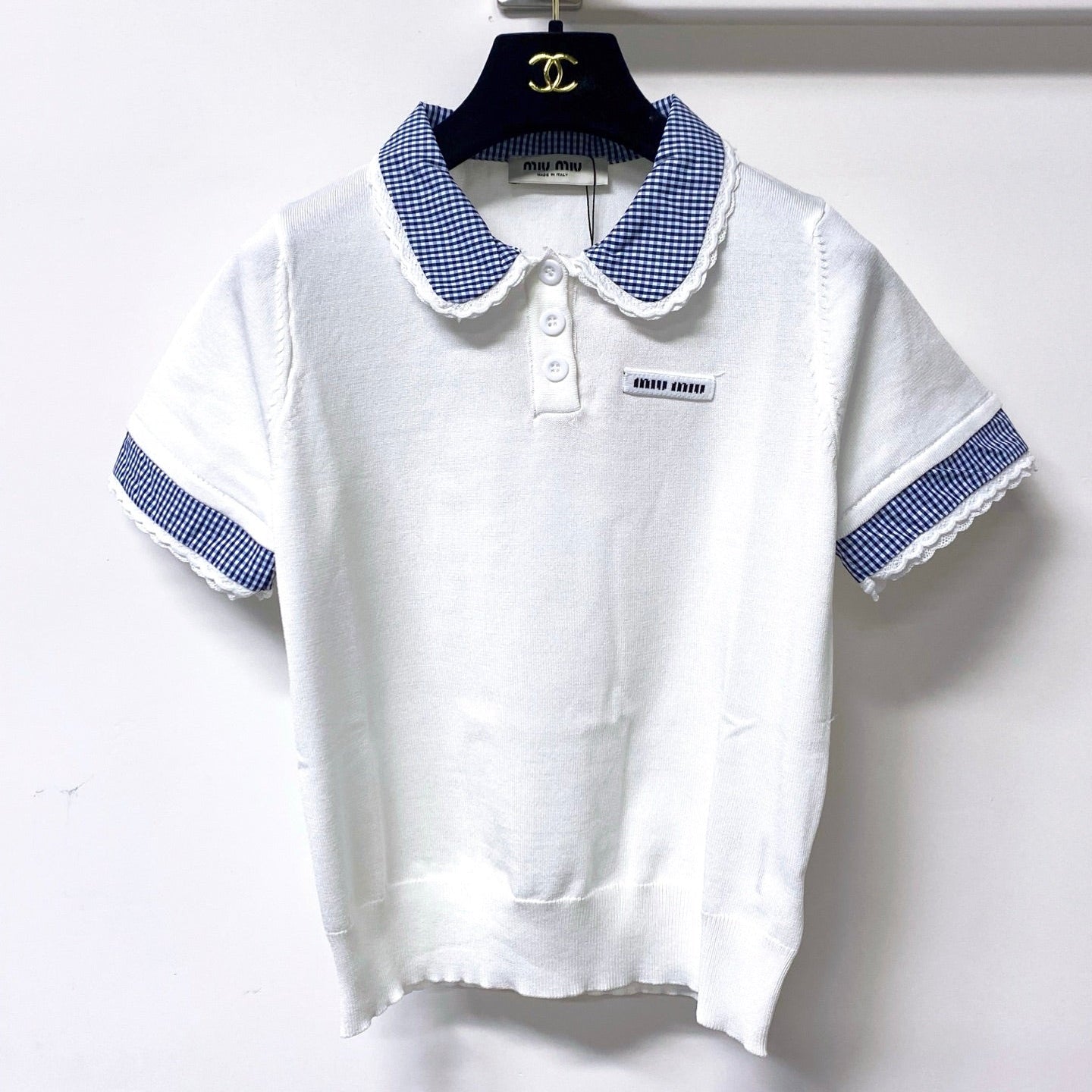MIUMIU 26S KNIT POLO 1170