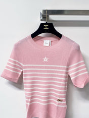 DIOR 26S SHORT-SLEEVED SWEATER 1240