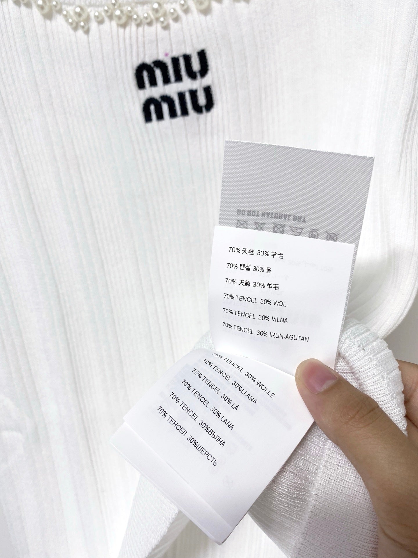 MIUMIU 26S SHORT SLEEVE T-SHIRT 1244