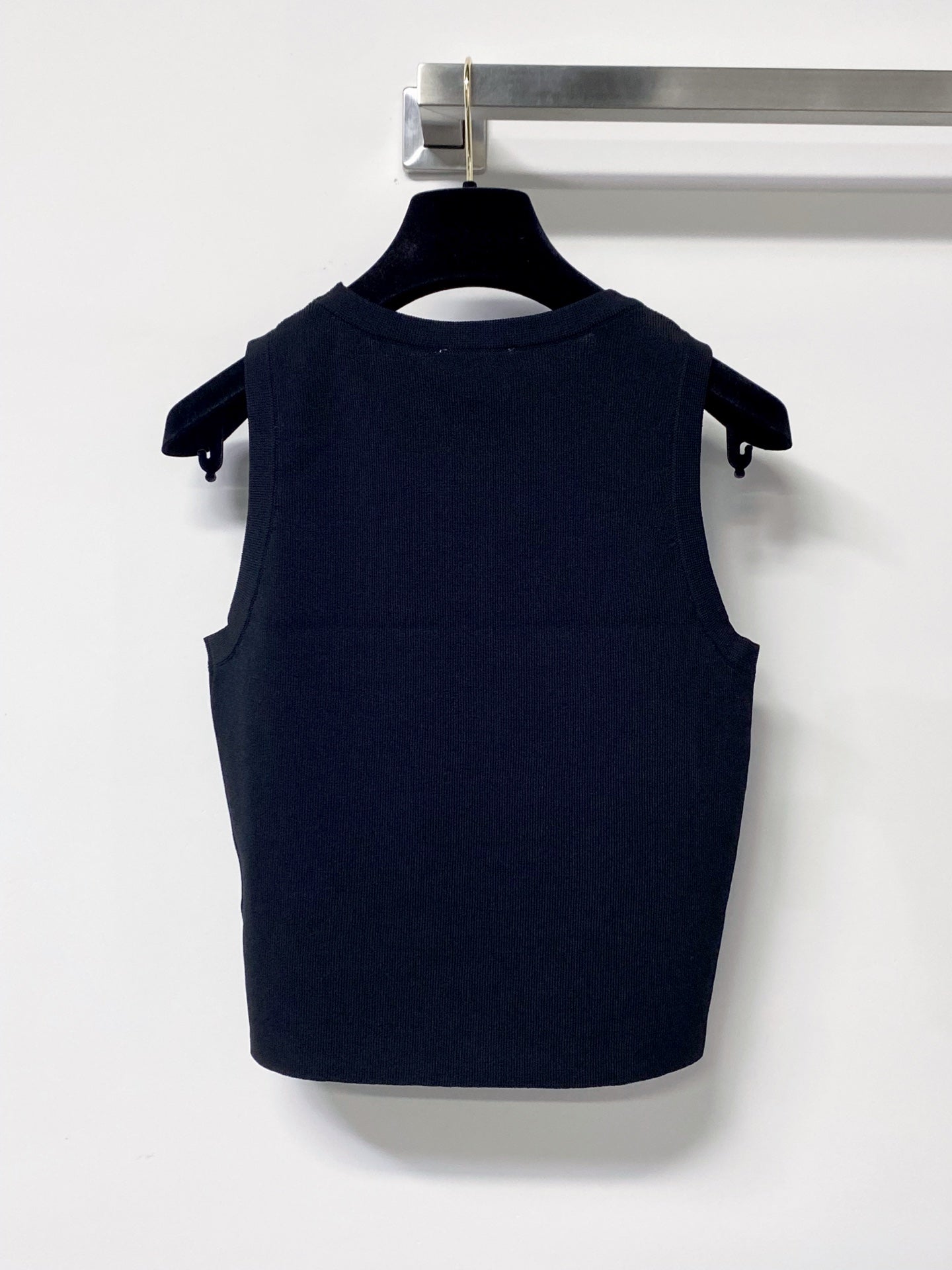 CHANEL 26S KNIT SLEEVELESS TOP STYLE 1255