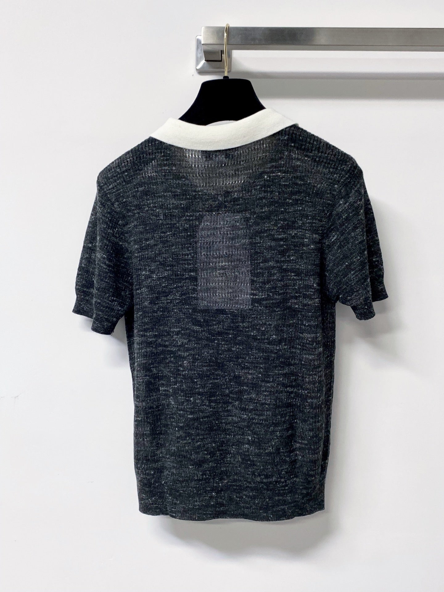 CHANEL 26S KNIT POLO TOP STYLE 1259