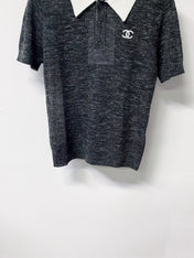 CHANEL 26S KNIT POLO TOP STYLE 1259
