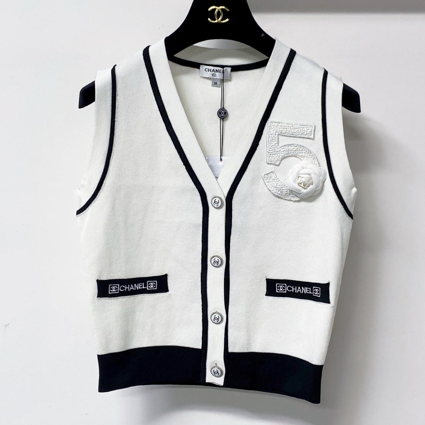 CHANEL 26S KNIT TANK TOP STYLE 1263