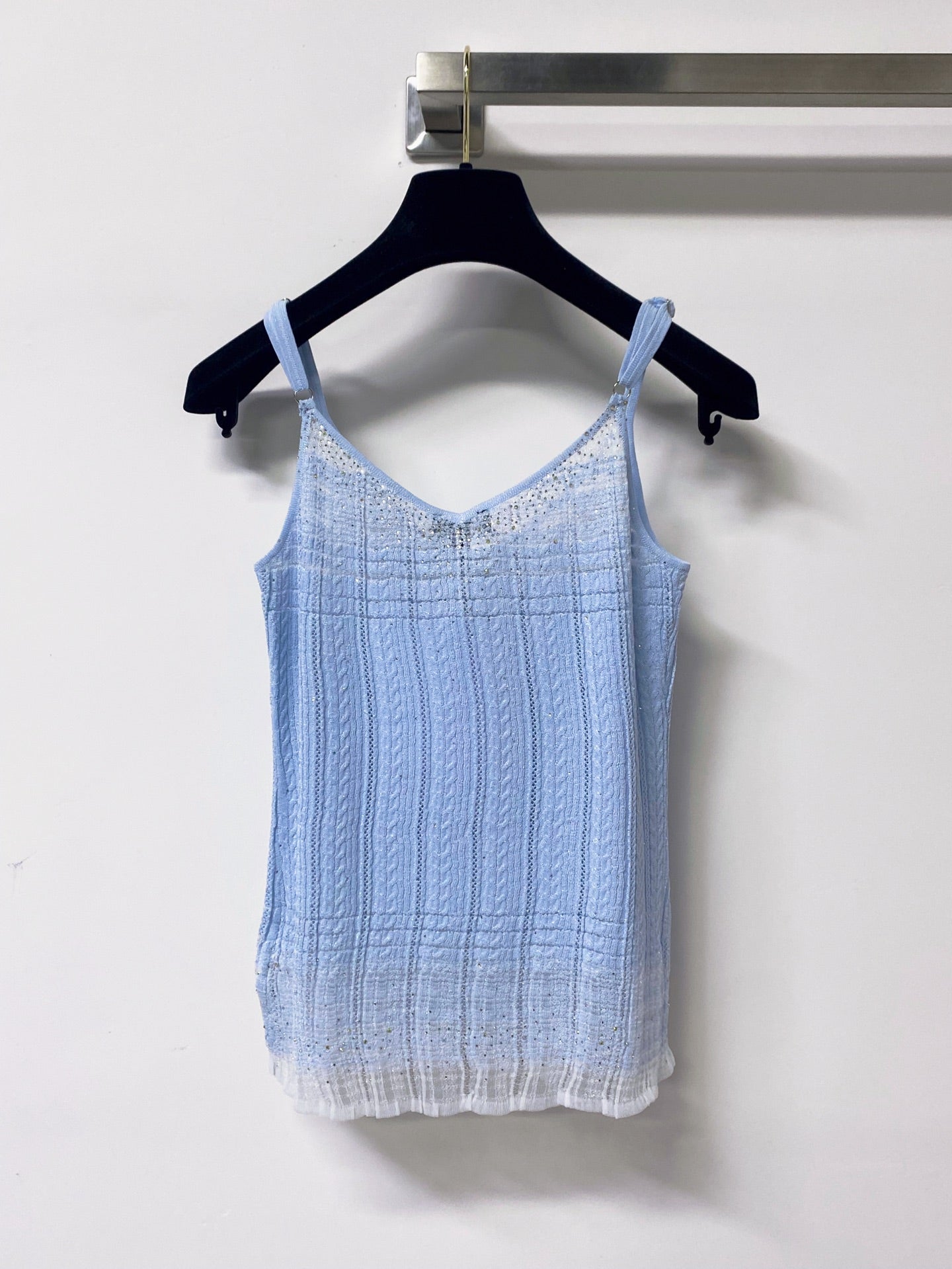 CHANEL 26S KNIT CARDIGAN & CAMISOLE SET STYLE 1268