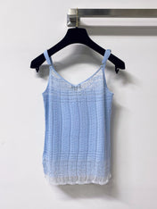 CHANEL 26S KNIT CARDIGAN & CAMISOLE SET STYLE 1268