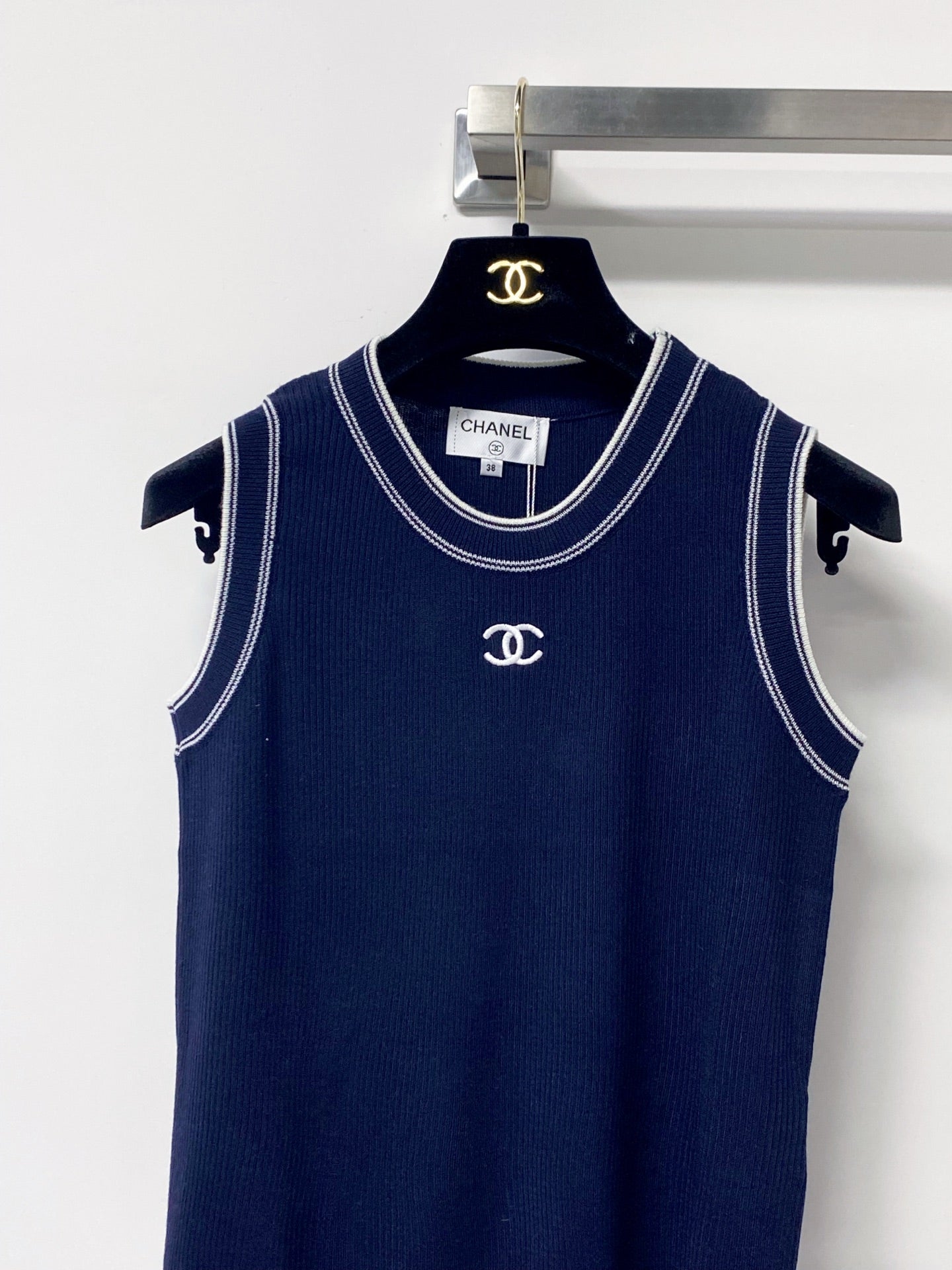 CHANEL 26S KNIT TANK TOP STYLE 1233