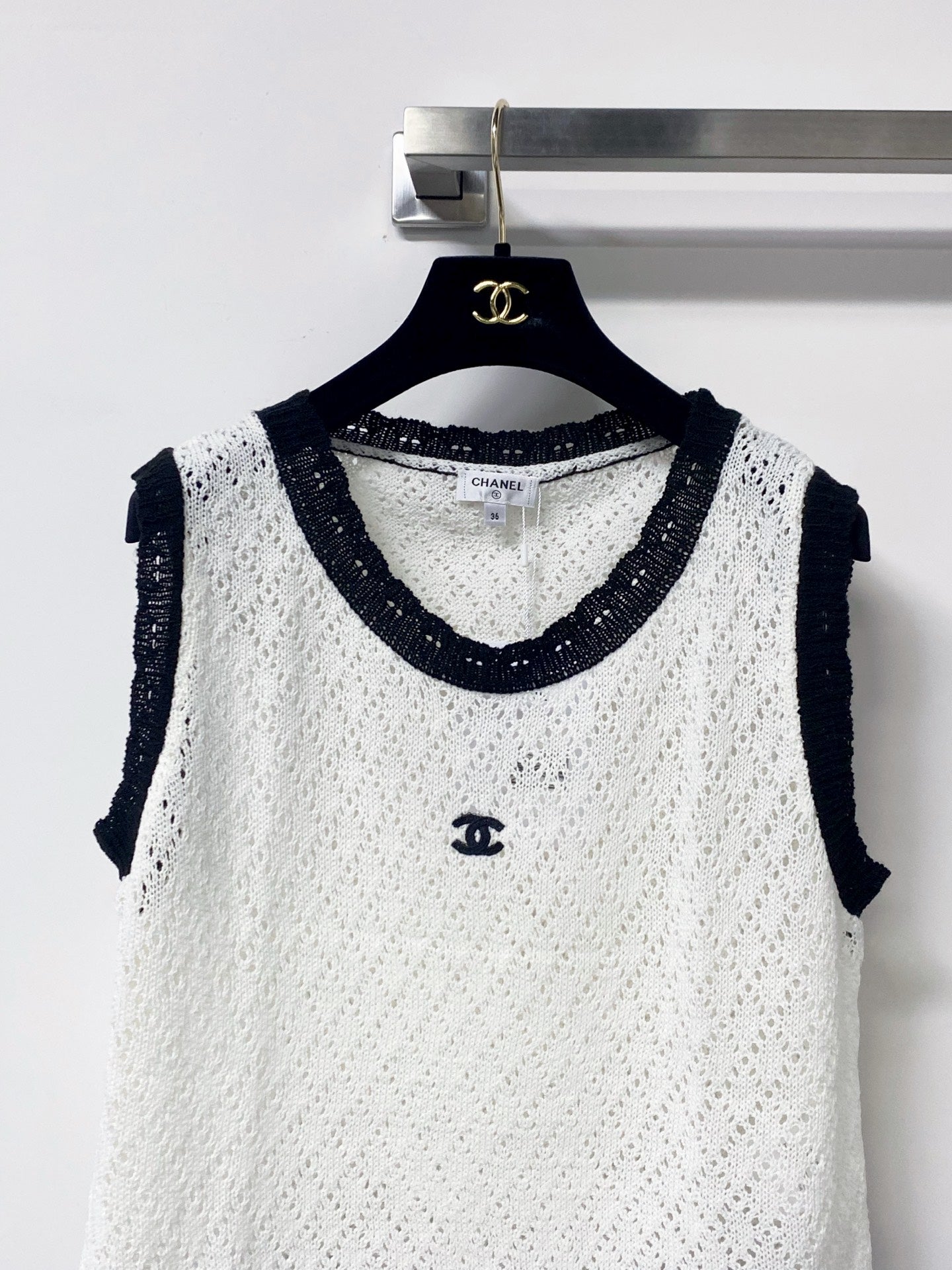 CHANEL 26S KNIT TANK TOP STYLE 1237