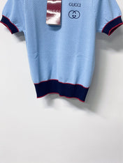 GUCCI 26S SHORT-SLEEVE KNIT TOP 433