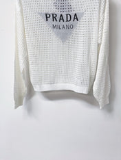 PRADA 26S MESH KNIT TOP 972