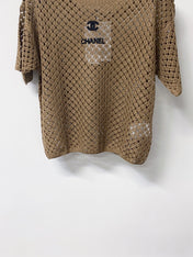 CHANEL 26S SHORT-SLEEVE KNIT TOP 1307