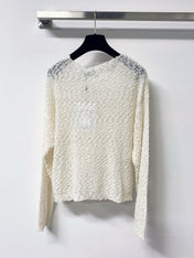 CHANEL 26S BOUCLE KNIT SWEATER 1290