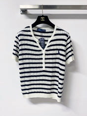 RALPH LAUREN 26S SHORT SLEEVE KNIT TOP 363