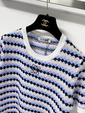 LOEWE 26S SHORT-SLEEVE KNIT TOP 601
