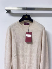 GUCCI 26S CREWNECK LONG-SLEEVE SWEATER 552