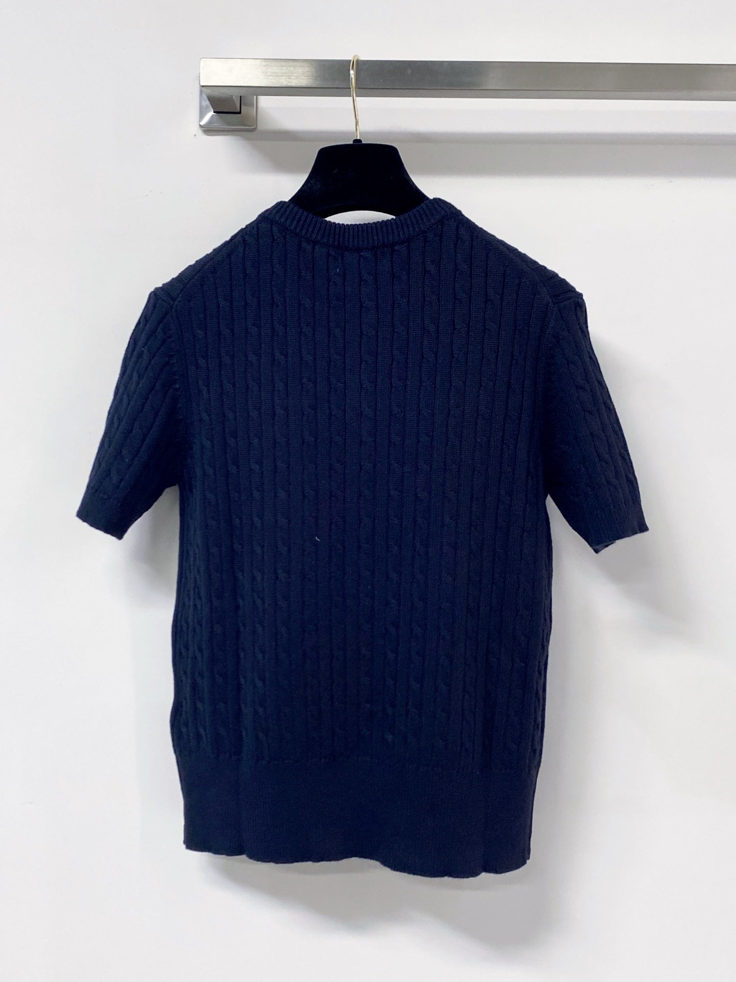 RALPH LAUREN 26S SHORT SLEEVE KNIT SWEATER 328