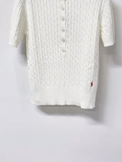 RALPH LAUREN 26S SHORT SLEEVE KNIT SWEATER 327