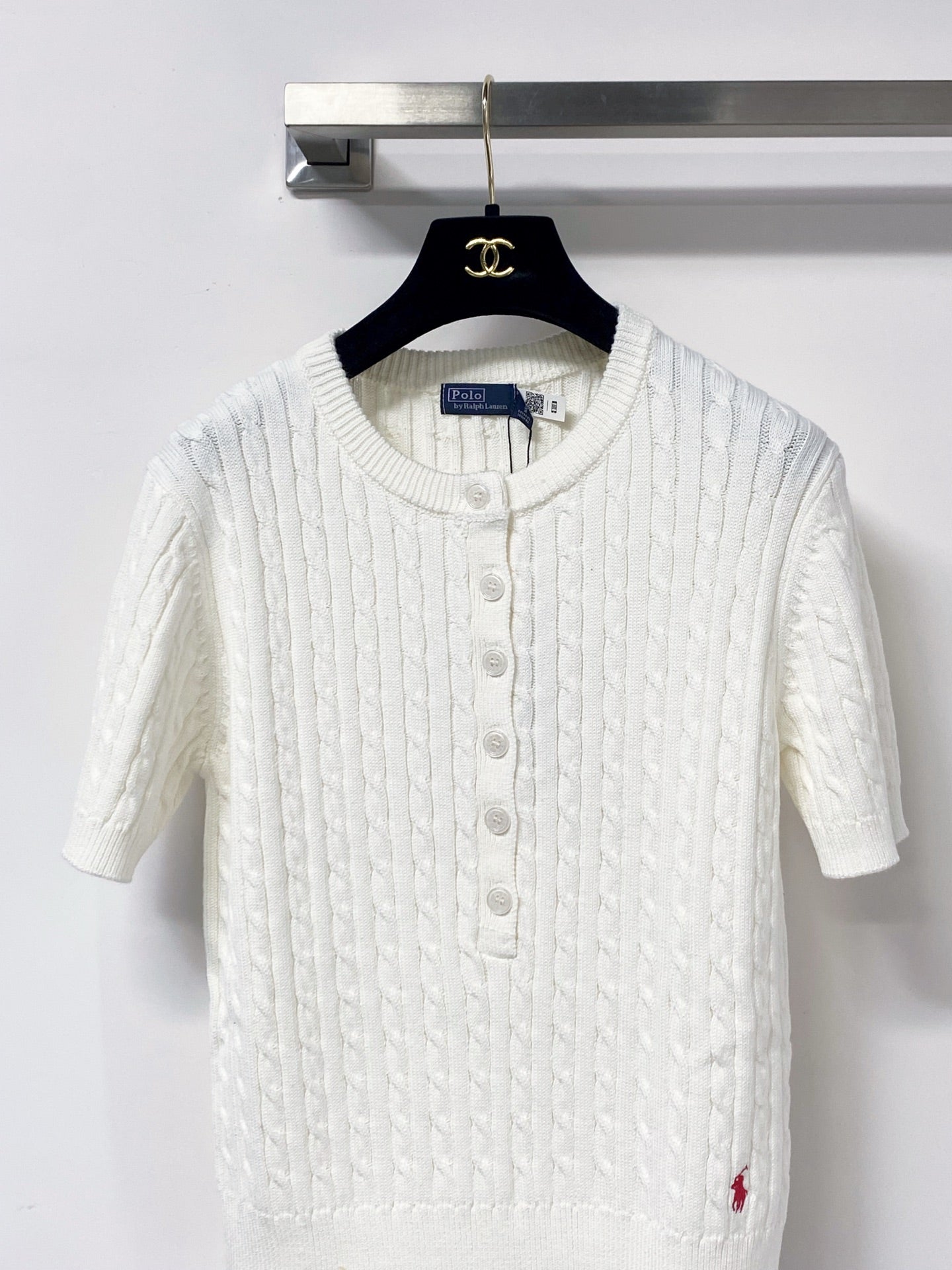 RALPH LAUREN 26S SHORT SLEEVE KNIT SWEATER 327