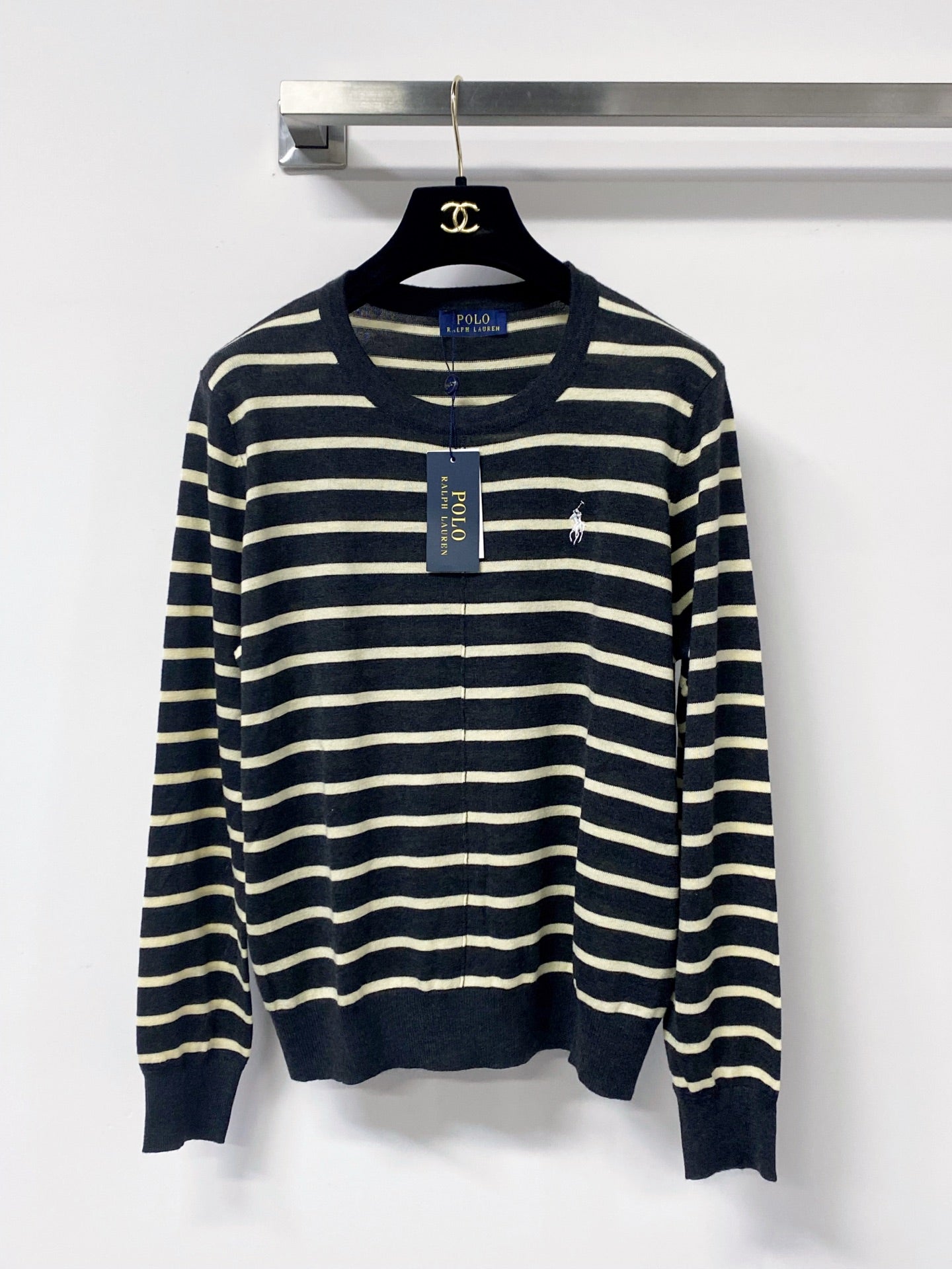 RALPH LAUREN 26S LONG SLEEVE POLO KNIT TOP 330