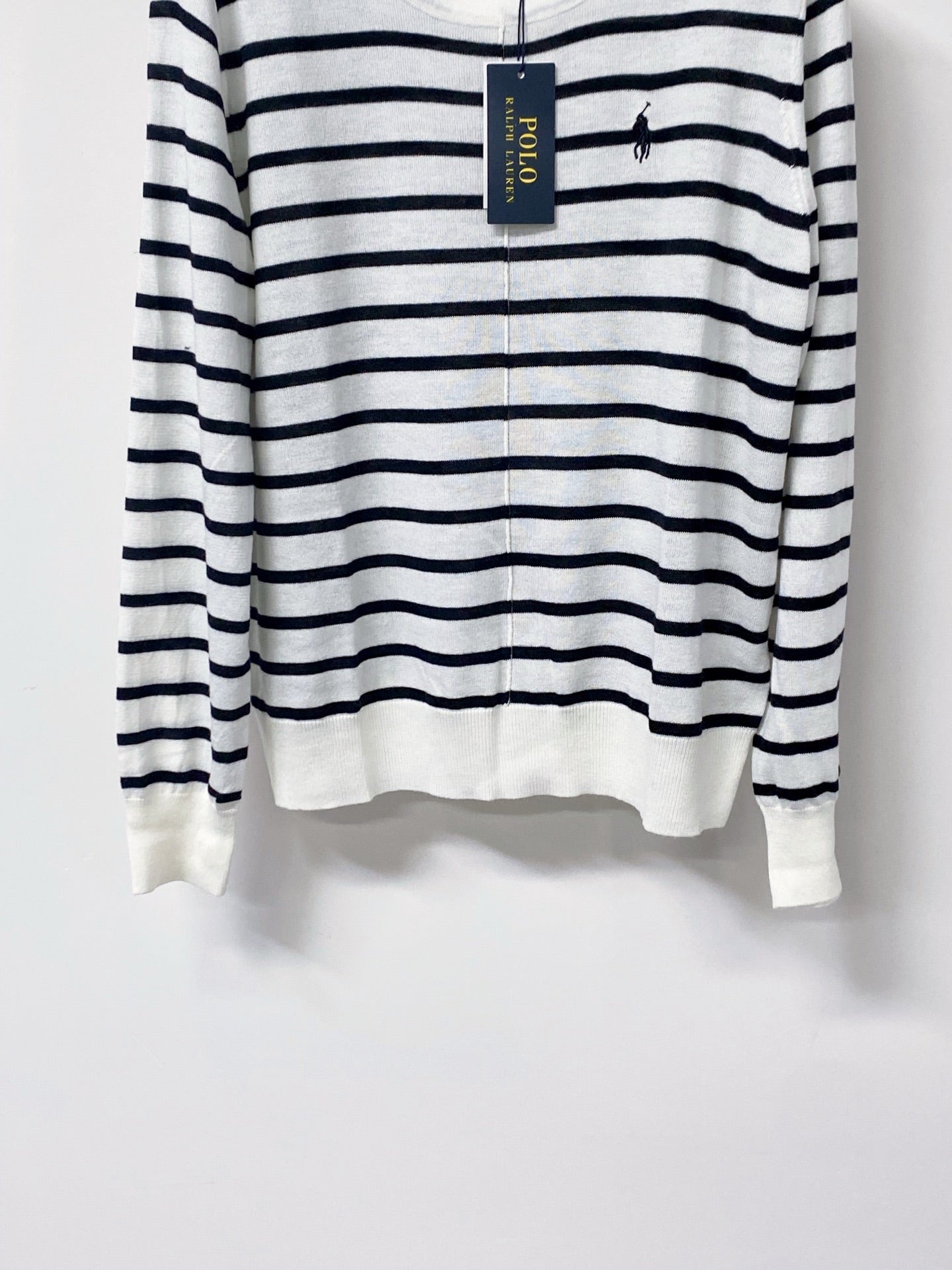 RALPH LAUREN 26S LONG SLEEVE POLO KNIT TOP 329