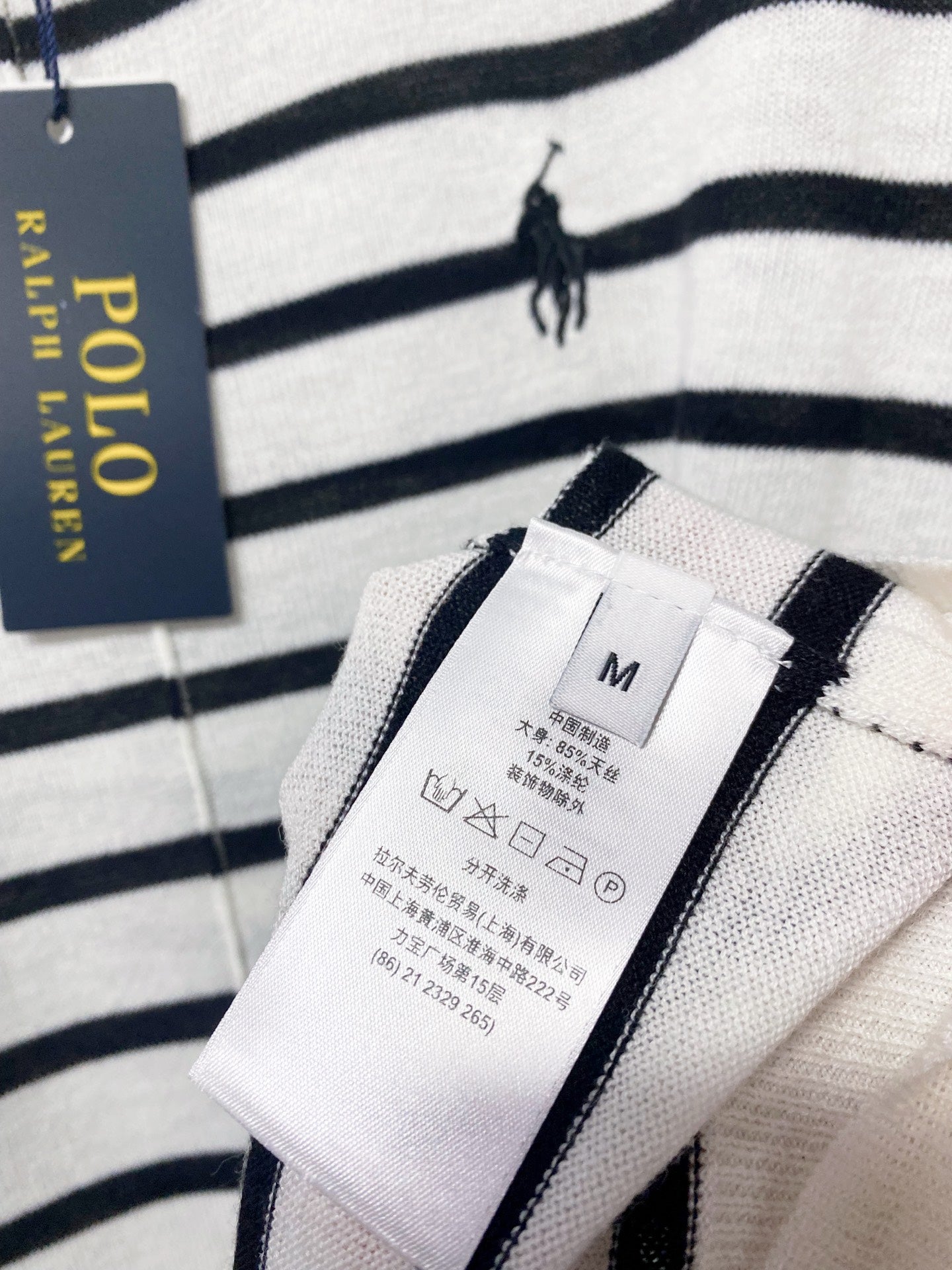 RALPH LAUREN 26S LONG SLEEVE POLO KNIT TOP 329
