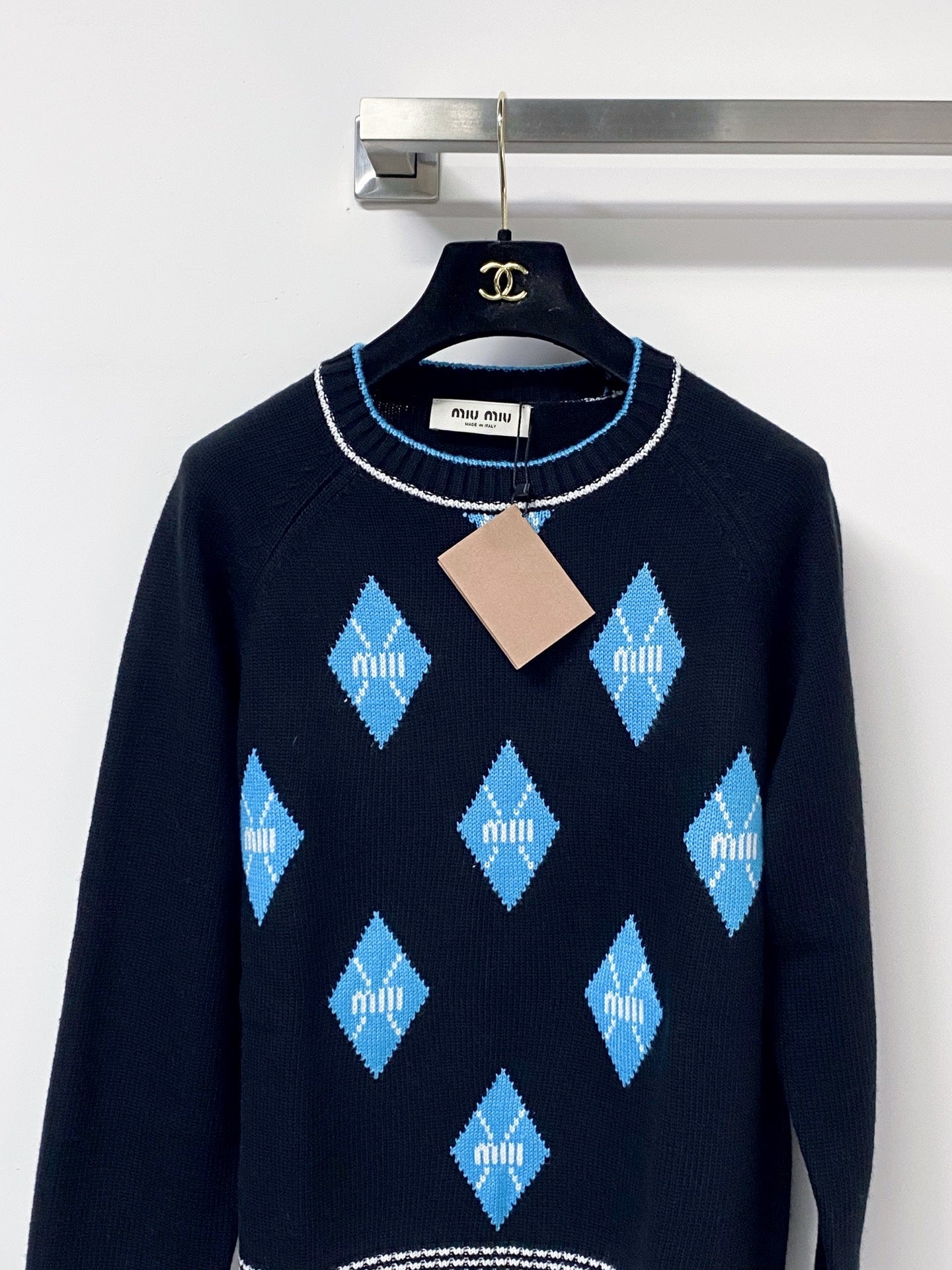 MIUMIU 26S CREWNECK KNIT SWEATER 1461