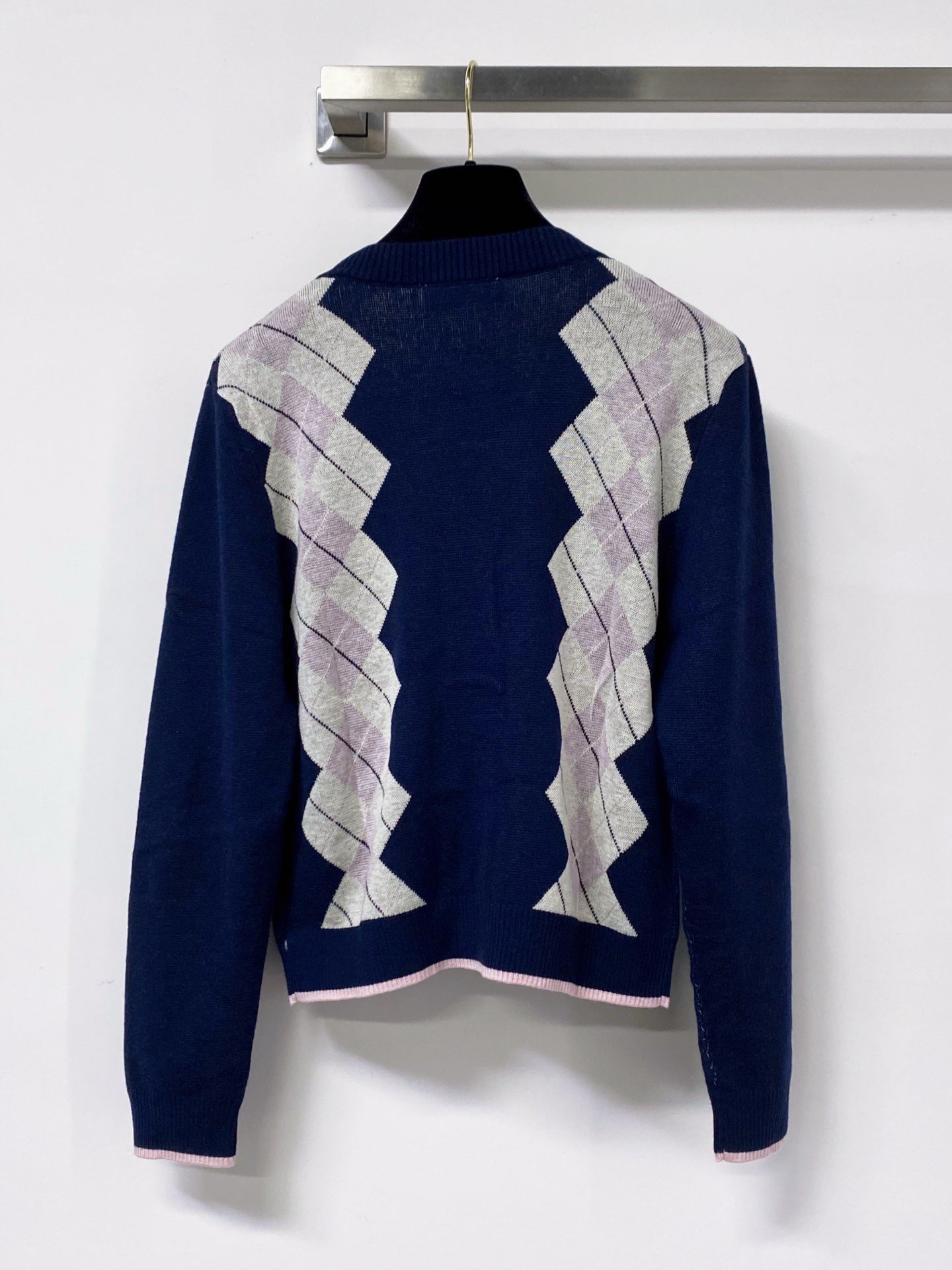 MIUMIU 26S V-NECK KNIT CARDIGAN 1348