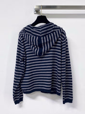 MIUMIU 26S HOODED KNIT CARDIGAN 1345