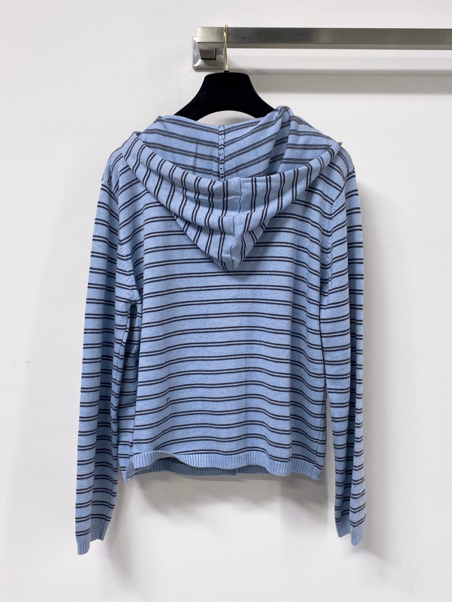MIUMIU 26S HOODED KNIT CARDIGAN 1344